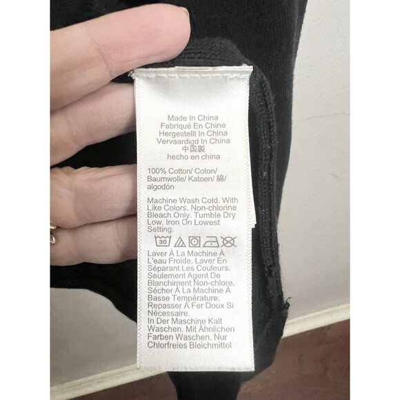 J.Crew $138 Chelsea Sweater Blazer in Black Medium Cardigan Boxy Top  BA866 - Picture 5 of 7